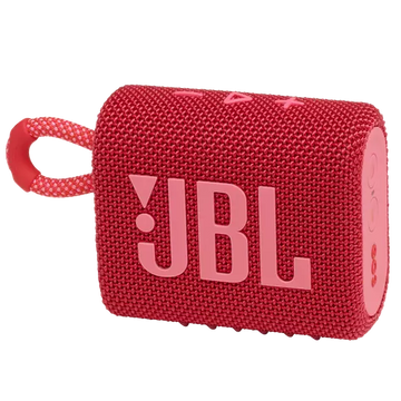 Bocina portátil JBL Go 3 Rojo, Bluetooth 5.1, resistente al agua IP67