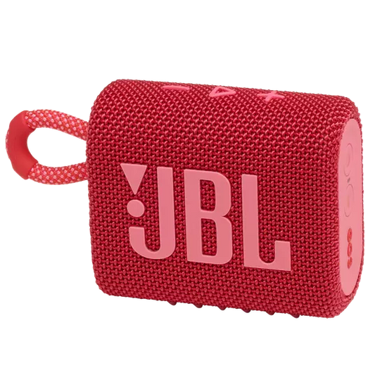 Bocina portátil JBL Go 3 color rojo