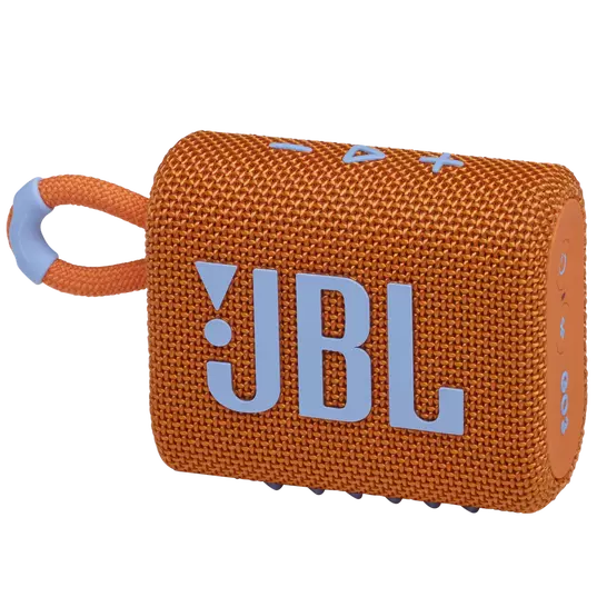 Bocina Jbl Go 3 Portátil Con Bluetooth Waterproof - Naranja