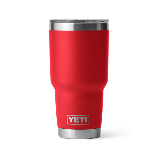 30oz YETI Rambler de acero inoxidable con tapa MagSlider - Rojo / 30 onzas / 887 ml