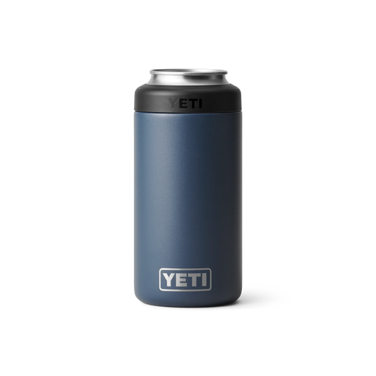YETI Rambler Colster - Aislador de latas altas para tallboys y latas de 16 onzas - Azul