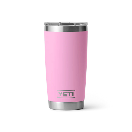 20oz YETI Rambler de acero inoxidable con tapa MagSlider - Rosa / 20 onzas / 597 ml