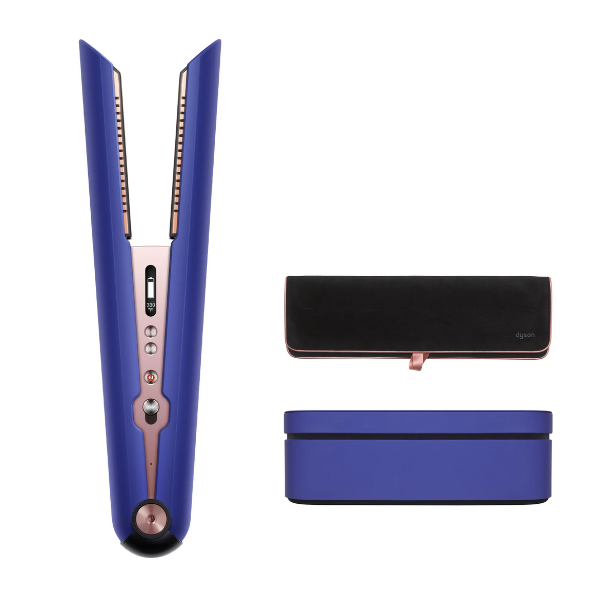 Dyson - Corrale Hair Straightener Azul Vinca y Rosa Con Estuche