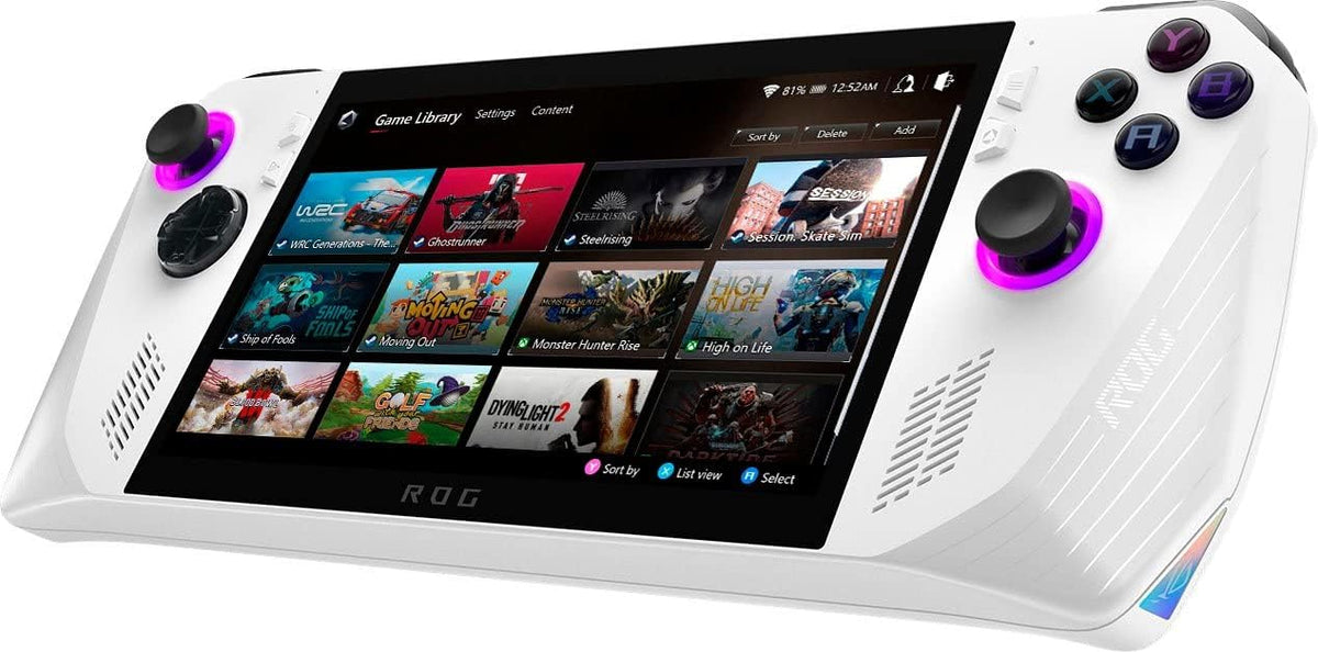 Asus - ROG Ally 7"" 120Hz FHD 1080p - Procesador AMD Ryzen Z1-512GB - Blanco