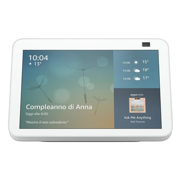 Amazon Echo Show 8 2a generación pantalla HD con Alexa y cámara de 13 MP - Blanco