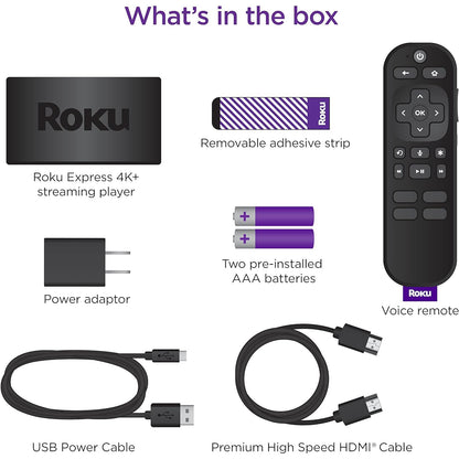 TV BOX - Roku Express 4K+