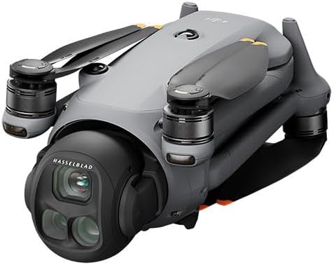 Pack para Creadores DJI Mavic 4 Pro 512 GB con DJI RC Pro 2, 4K dron tricámara insignia con cámara Hasselblad de 100 MP y sensor CMOS 4/3, 51 min de tiempo de vuelo, tres baterías, centro de carga